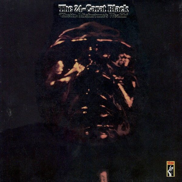 The 24-Carat Black - Ghetto: Misfortune's Wealth LP, Album, RE VG/VG