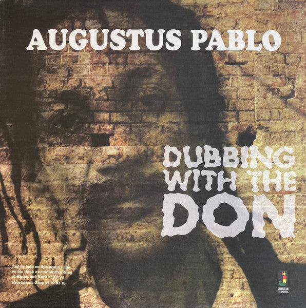 Augustus Pablo - Dubbing With The Don LP, Comp VG/VG