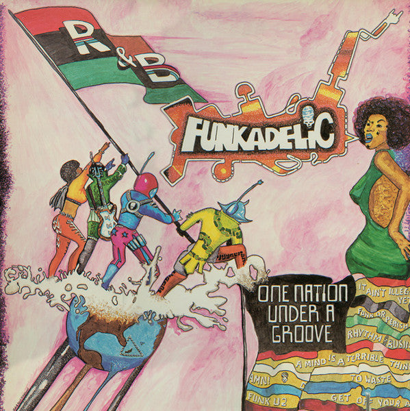 Funkadelic - One Nation Under A Groove LP, VG/VG