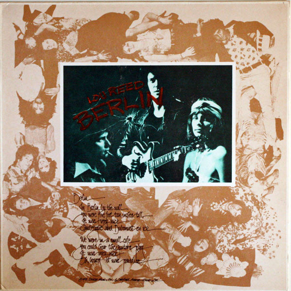 Lou Reed - Berlin LP, Album, Reissue VG+/VG+