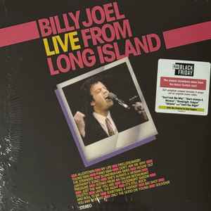 Billy Joel - Live From Long Island 3xLP, Album, RSD, RE NM/NM