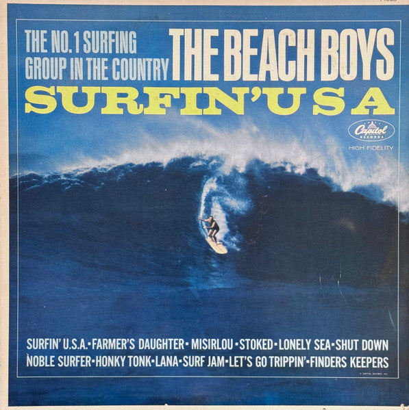 The Beach Boys - Surfin' U.S.A. LP, Album, Mono, Los VG+/VG