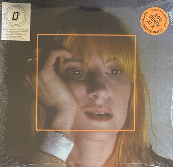 Hayley Williams - Ego Death At A Bachelorette Party 2xLP, Album, Ltd, Num, Light Blue Swirl Vinyl, Sealed, Mint