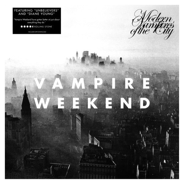 Vampire Weekend - Modern Vampires Of The City LP, Album + CD, Album VG+/G