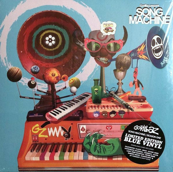 Gorillaz - Song Machine Season One LP, Album, Ltd, Blu VG+/VG+