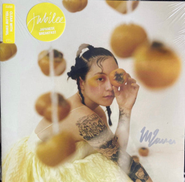 Japanese Breakfast - Jubilee LP, Album, Ltd, Signed Sleeve, Clear with Yellow Swirl Vinyl NM/NM