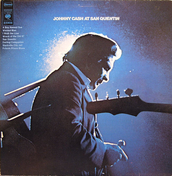 Johnny Cash - Johnny Cash At San Quentin LP, Album, RP VG/VG