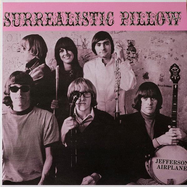Jefferson Airplane - Surrealistic Pillow LP, Album, RE, RM, 180 VG+/VG+