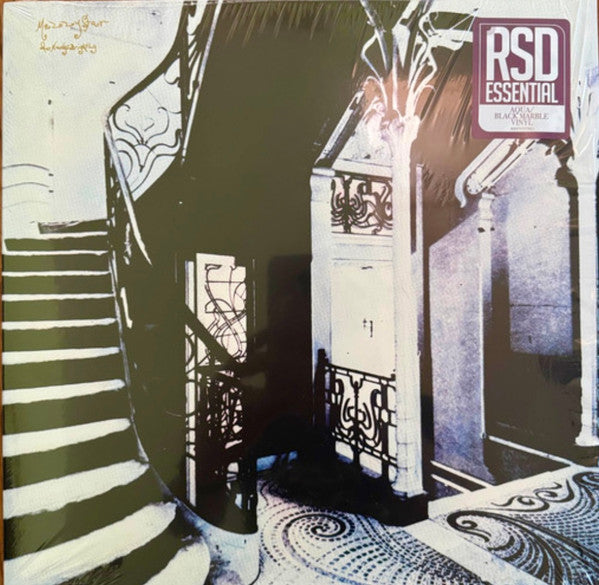 Mazzy Star - She Hangs Brightly LP, Album, RSD, Ltd, RE, Aqua / Black Marble M/M