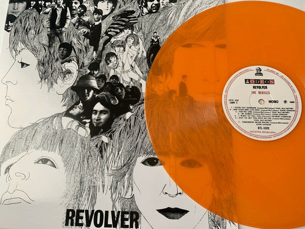 The Beatles - Revolver LP, Album, Unofficial Release, Mono, Orange VG+/VG+