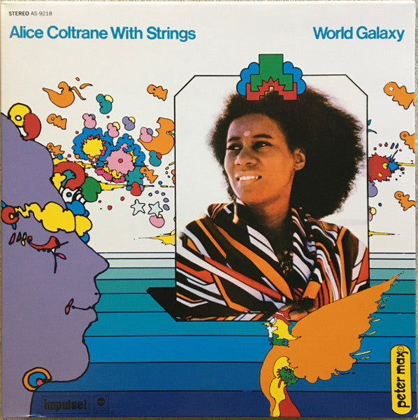 Alice Coltrane With Strings - World Galaxy LP, Album, RE, 180, Gat VG+/VG