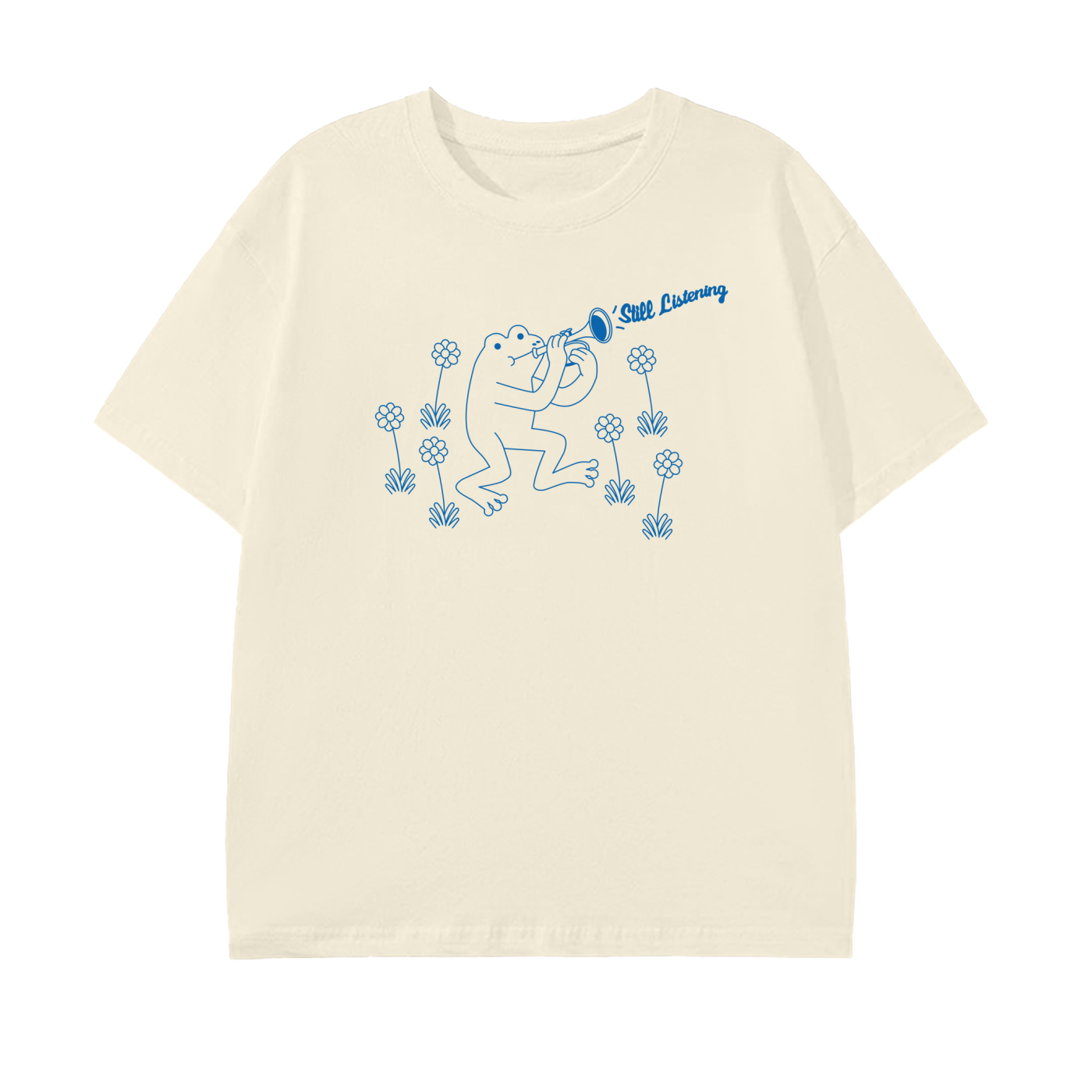 Pure Cotton Still Listening Froggie T-Shirt