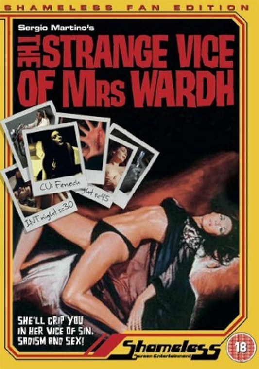 Sergio Martino - The Strange Vice of Mrs Wardh DVD VG/VG