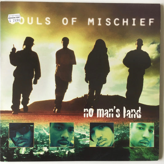 Souls Of Mischief - No Man's Land 2xLP, Album VG/G+