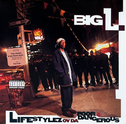 Big L - Lifestylez Ov Da Poor & Dangerous LP, Album VG/G+