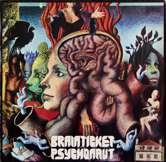 Brainticket - Psychonaut LP, Album VG+/G+