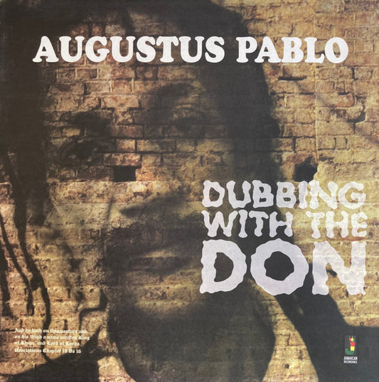 Augustus Pablo - Dubbing With The Don LP, Comp VG/VG