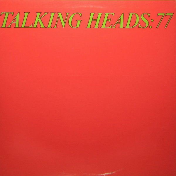 Talking Heads - Talking Heads: 77 LP, Album VG+/VG+
