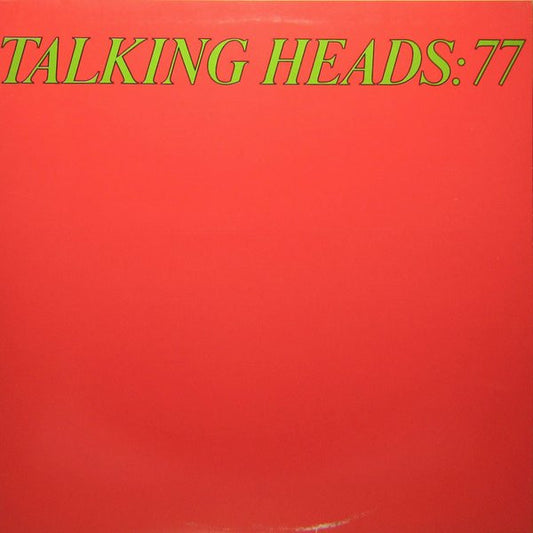Talking Heads - Talking Heads: 77 LP, Album VG+/VG+