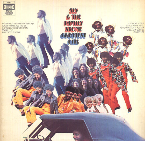 Sly & The Family Stone - Greatest Hits LP, Comp, RP, VG/VG