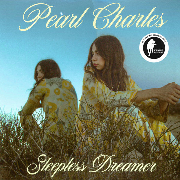 Pearl Charles - Sleepless Dreamer LP, Album, Signed Sleeve, Blue Marbled Vinyl VG+/VG+