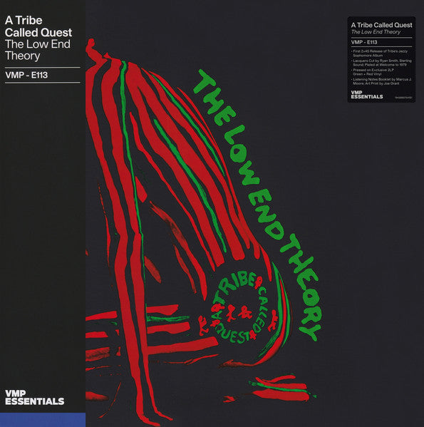 A Tribe Called Quest - The Low End Theory LP, Gre + LP, Red + Album, Club, RE, RM, Gat VG+/VG+