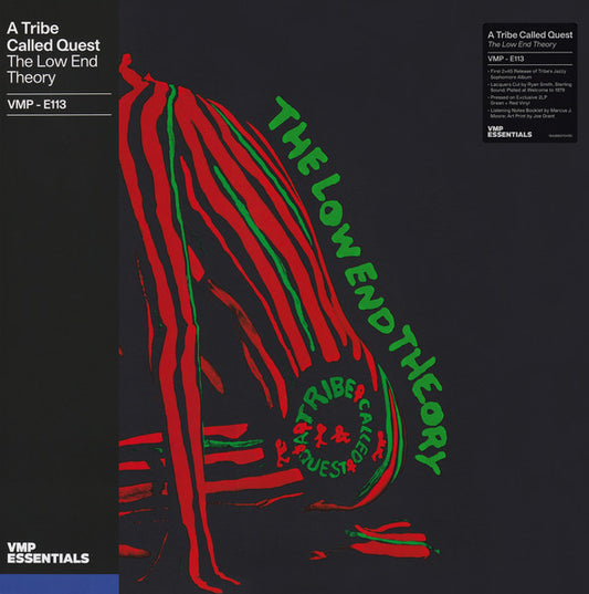 A Tribe Called Quest - The Low End Theory LP, Gre + LP, Red + Album, Club, RE, RM, Gat VG+/VG+