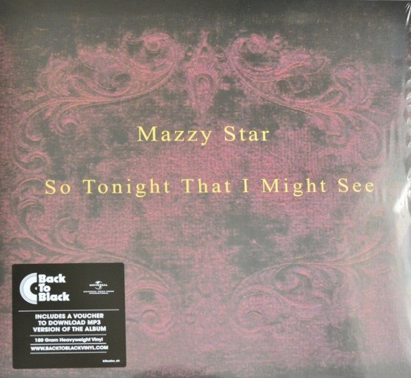 Mazzy Star - So Tonight That I Might See LP, Album, RE, 180 VG+/VG+
