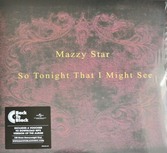 Mazzy Star - So Tonight That I Might See LP, Album, RE, 180 VG+/VG+