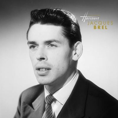 Jacques Brel - Jacques Brel LP, Comp, Ltd, White Vinyl LP VG+/VG+