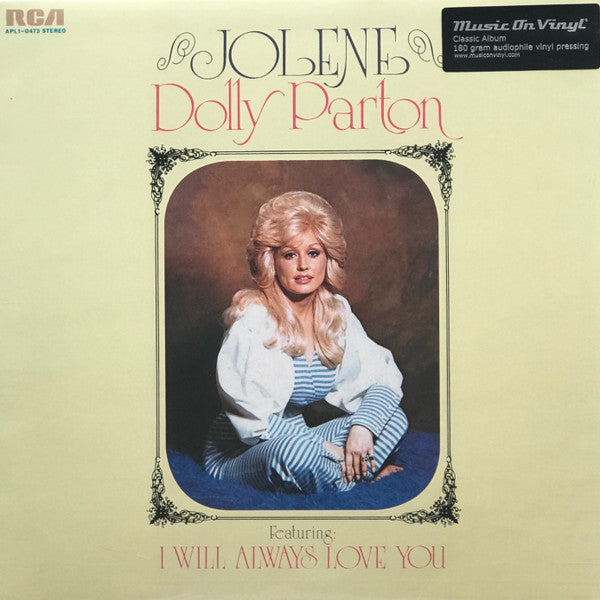 Dolly Parton - Jolene LP, Album, RE, 180 VG+/VG+