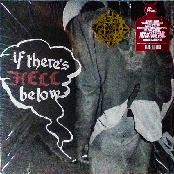 Various - If There's Hell Below… LP, Comp, Red / Black Swirl Vinyl, NM/NM