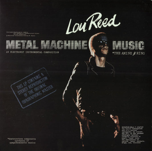 Lou Reed - Metal Machine Music 2xLP, Album, RE, RM, VG+/VG+