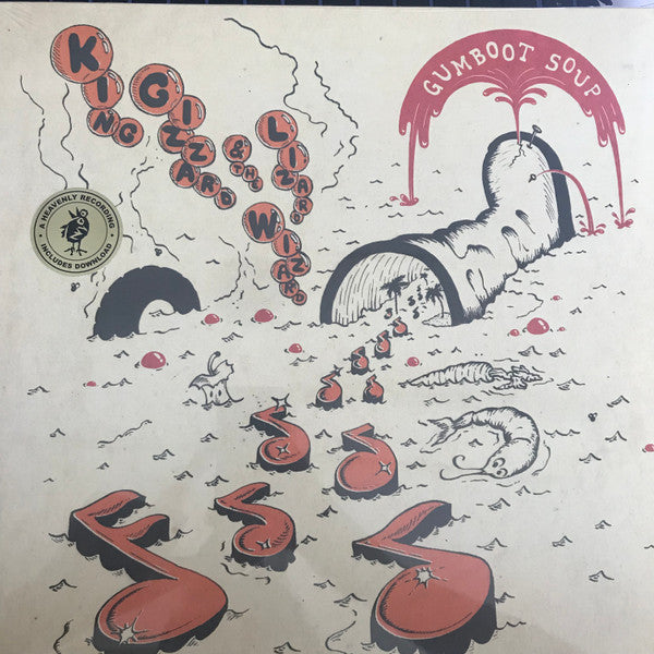 King Gizzard And The Lizard Wizard - Gumboot Soup LP, Album, Orange Vinyl VG+/VG