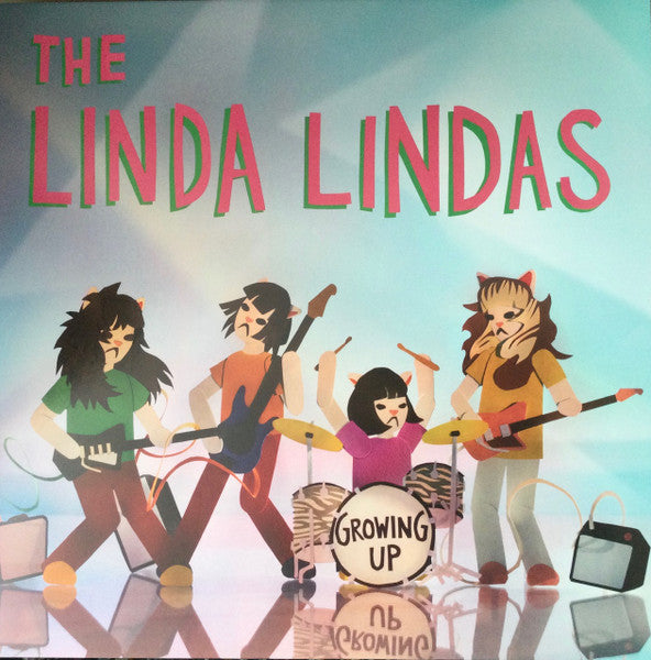 The Linda Lindas - Growing Up LP, Album, Ltd, Purple And Blue Galaxy Vinyl VG+/VG+