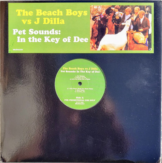 Bullion Presents... The Beach Boys Vs J Dilla - Pet Sounds: In The Key Of Dee LP, Promo, Unofficial VG/VG