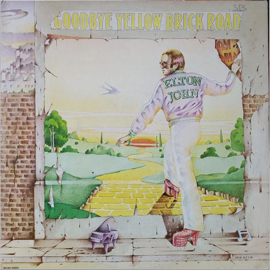Elton John - Goodbye Yellow Brick Road 2xLP, Album, Club, Tri-fold VG/VG