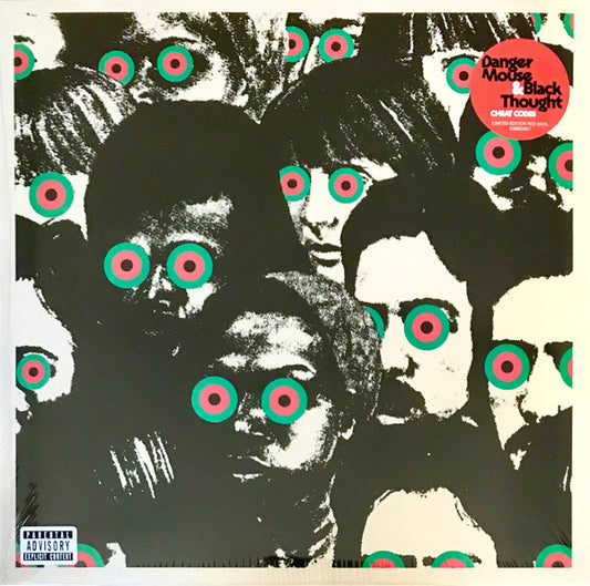 Danger Mouse & Black Thought - Cheat Codes LP, Album, Red Vinyl + CD, Album + Ltd VG+/VG+