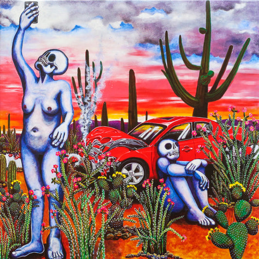 Indigo De Souza - All of This Will End LP, Album, Crimson Sundown Red Vinyl (VG+/VG+)