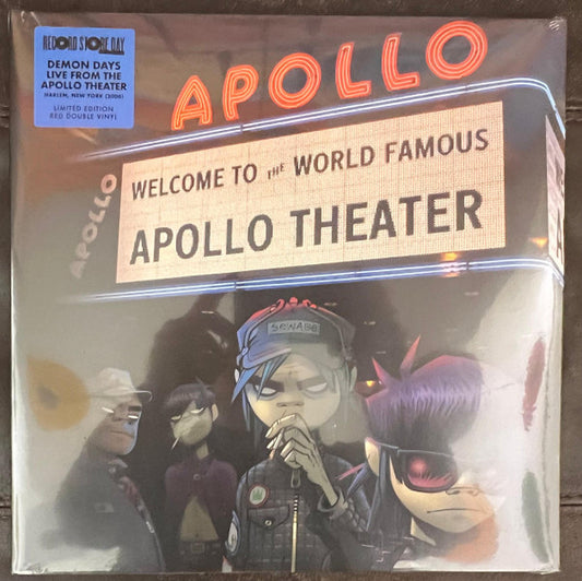 Gorillaz - Demon Days (Live From The Apollo Theater) 2xLP, Album, RSD, Ltd, Red Ex/Ex