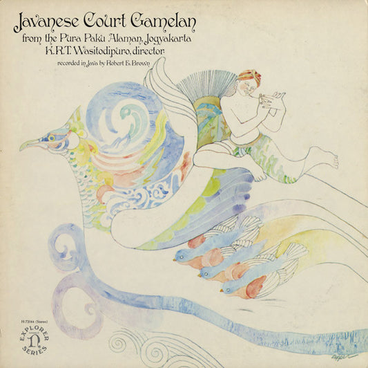 K.R.T. Wasitodipuro - Javanese Court Gamelan From The Pura Paku Alaman, Jogyakarta LP, Album VG+/VG