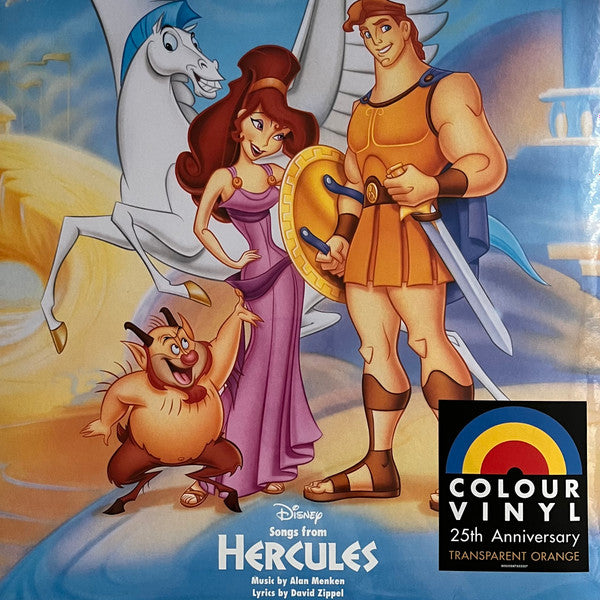 Alan Menken & David Zippel - Hercules LP, Album, Ltd, RE, Ora VG+/VG+