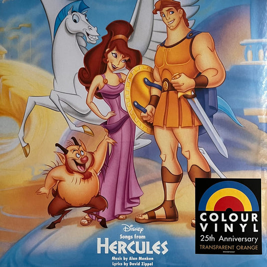Alan Menken & David Zippel - Hercules LP, Album, Ltd, RE, Ora VG+/VG+