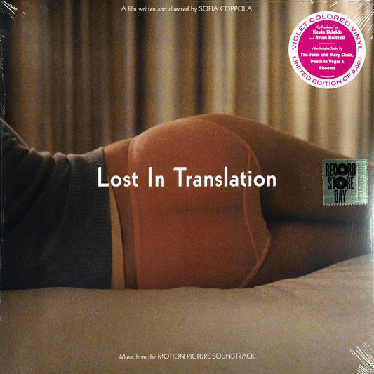 Various - Lost In Translation (Music From The Motion Picture Soundtrack) LP, RSD, Comp, Ltd, RE, Violet Vinyl Mint