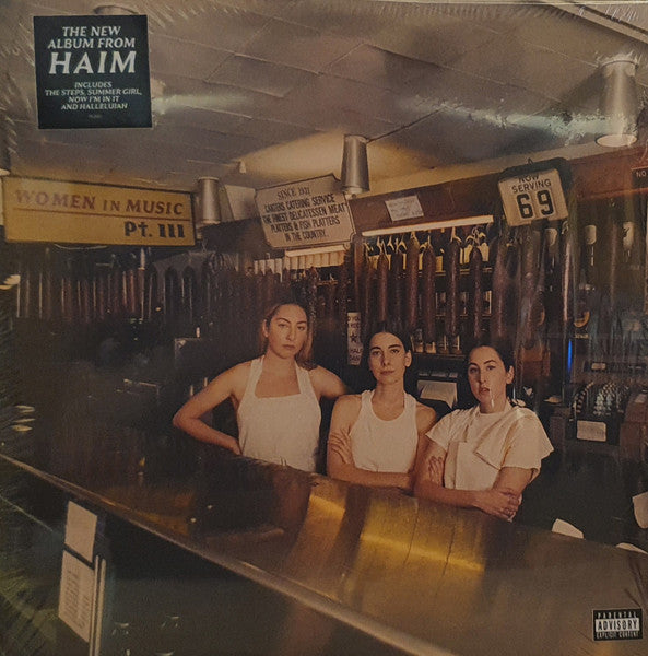 Haim - Women In Music Pt. III 2x12", Album, Ltd, Yel VG+/VG+