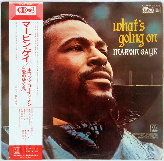 Marvin Gaye - What's Going On LP, Album, Quad, RE VG/VG
