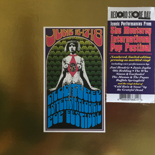 Various - Iconic Performances From The Monterey International Pop Festival 2xLP, RSD, Comp, Ltd, Num, RE, Marbled VG+/VG+