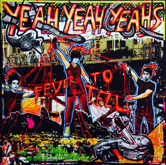 Yeah Yeah Yeahs - Fever To Tell LP, Album, RE, RM VG+/VG