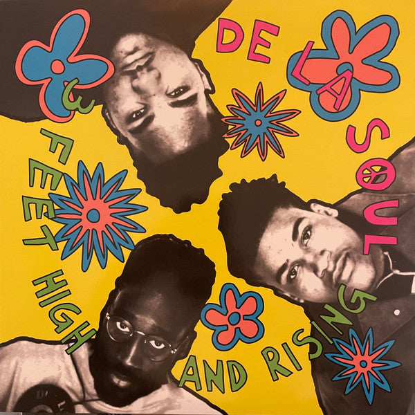 De La Soul - 3 Feet High And Rising 2xLP, Album, RE, Magenta Opaque Vinyl, VG+/VG+