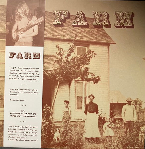 Farm - Farm LP, Album, RE, RM, Stereo, 3rd Pressing VG+/VG+
